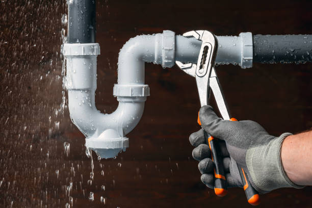 Professional Drain Cleaning technician working in Dewitt, KY